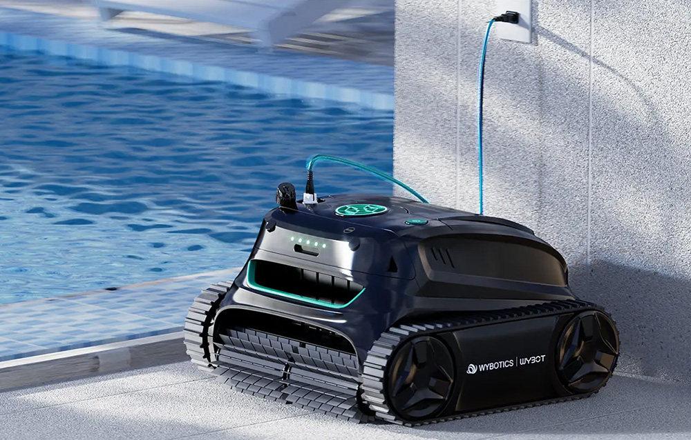 Wireless pool cleaning robot WYBOT S2 SOLAR aprašymas - Prekės nuotrauka