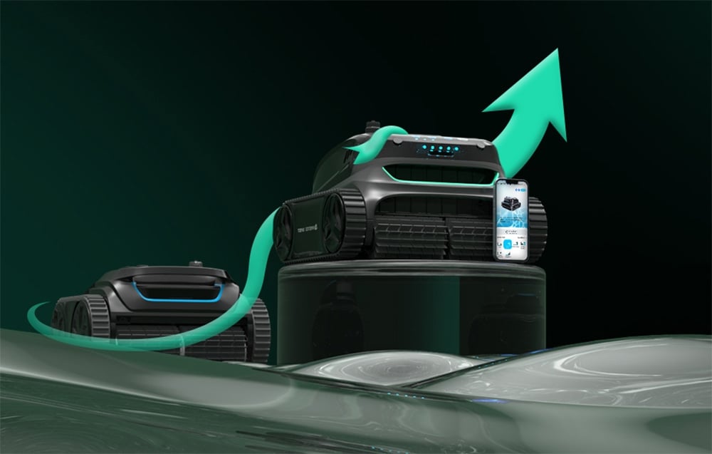 Wybot-s2 wireless pool cleaning robot