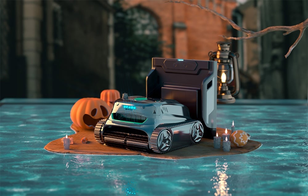 Wybot-s2 wireless pool cleaning robot