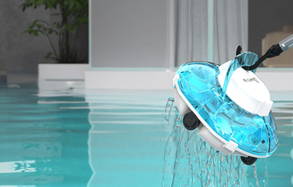 Wireless pool cleaning robot WYBOT Winny 200 aprašymas - Prekės nuotrauka Wireless pool cleaning robot WYBOT Winny 200 aprašymas - Prekės nuotrauka