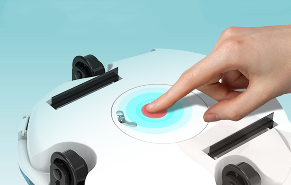 Wireless pool cleaning robot WYBOT Winny 200 aprašymas - Prekės nuotrauka Wireless pool cleaning robot WYBOT Winny 200 aprašymas - Prekės nuotrauka