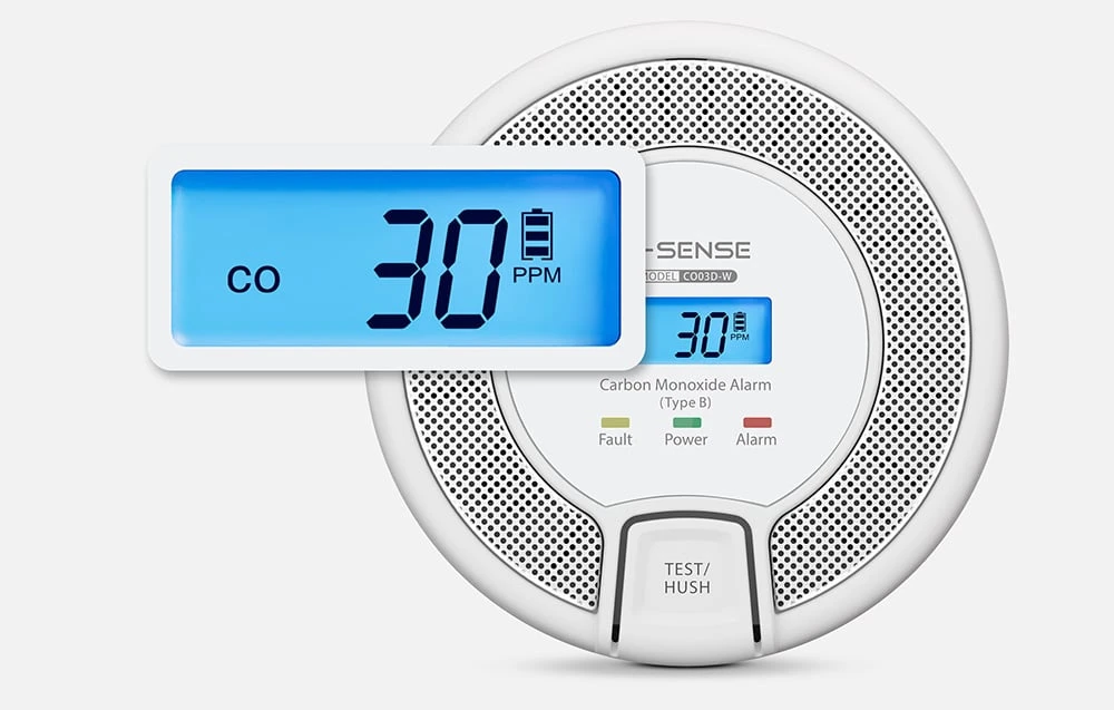X-Sense CO-3D-W Link+ Carbon Monoxide Detector aprašymas - Prekės nuotrauka X-Sense CO-3D-W Link+ Carbon Monoxide Detector aprašymas - Prekės nuotrauka