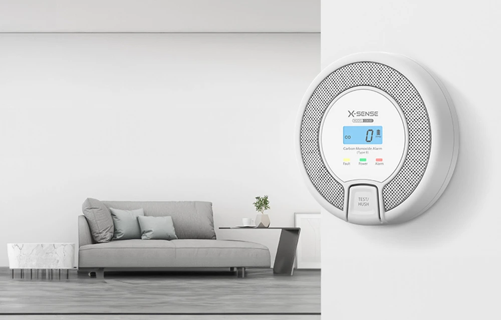 Carbon Monoxide Alarm X-Sense CO03D aprašymas - Prekės nuotrauka