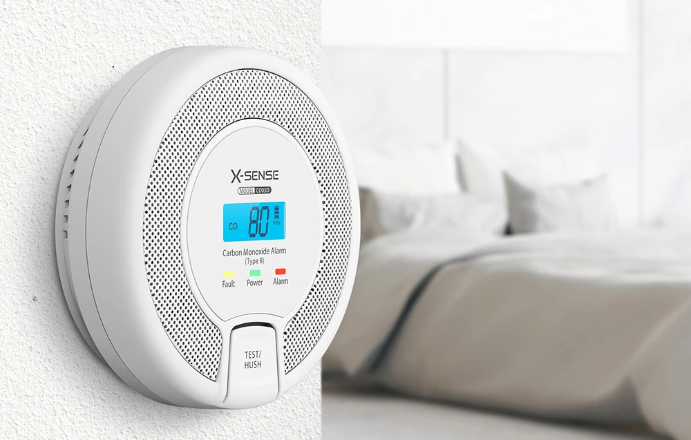 Carbon Monoxide Alarm X-Sense CO03D aprašymas - Prekės nuotrauka