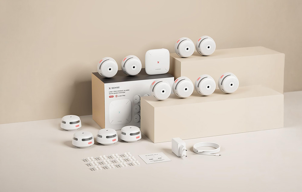 X-SENSE FS121 Smoke Detector Kit aprašymas - Prekės nuotrauka