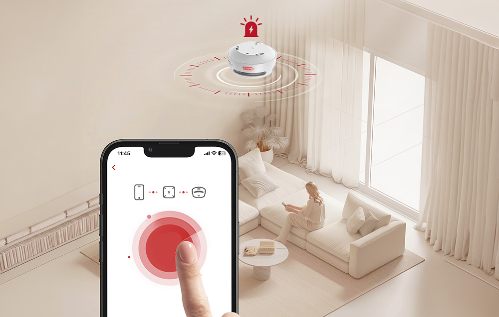 X-SENSE FS121 Smoke Detector Kit aprašymas - Prekės nuotrauka