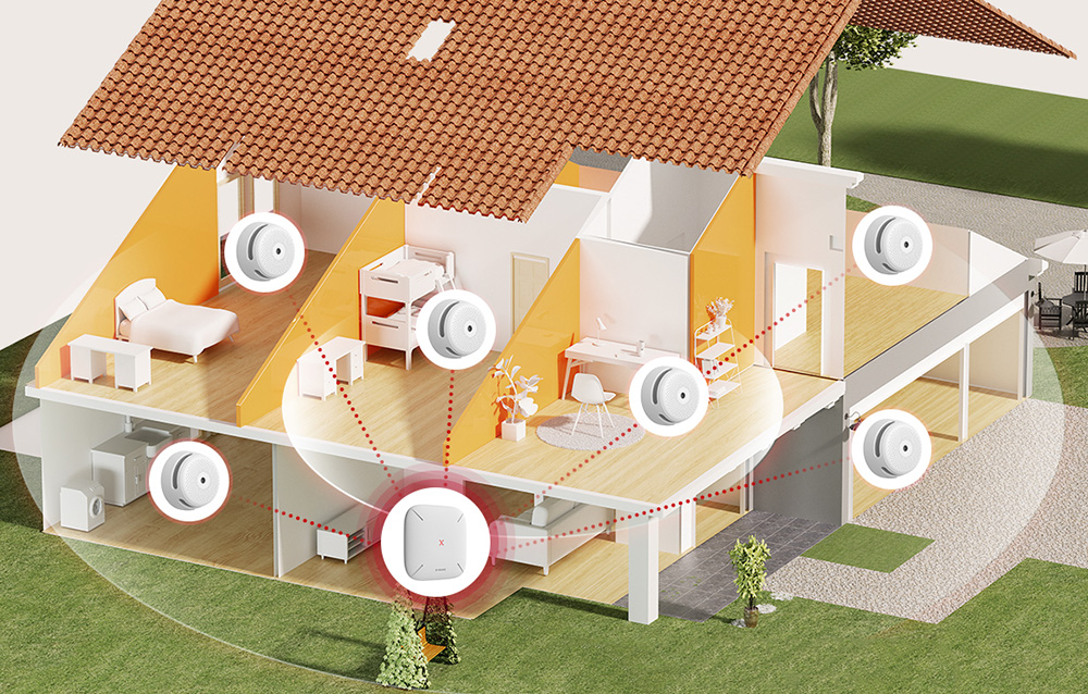 X-SENSE FS121 Smoke Detector Kit aprašymas - Prekės nuotrauka