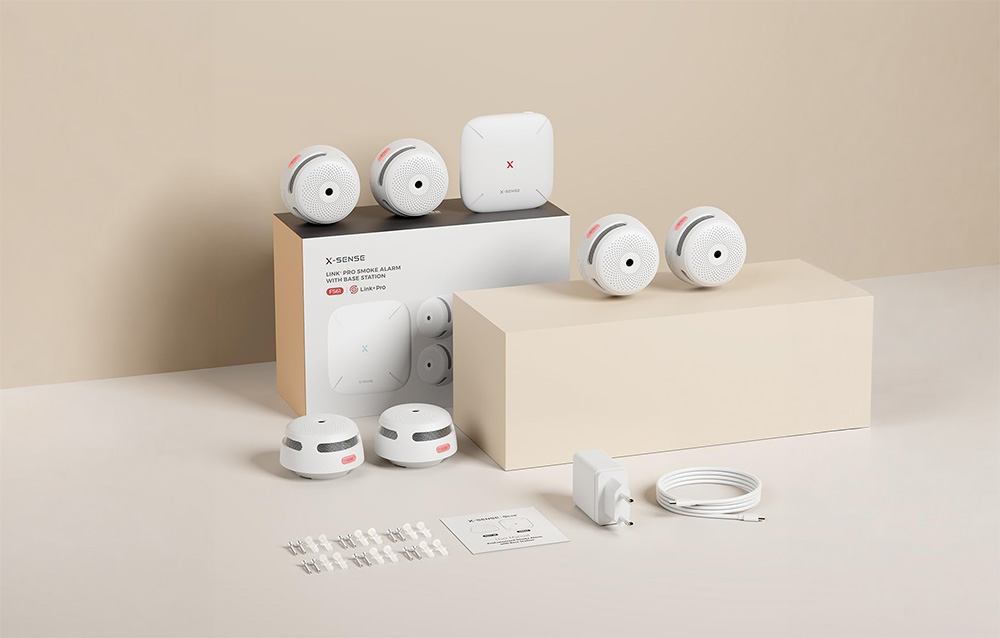Rinkinys X-SENSE FS61 dūmų detektoriai aprašymas - Prekės nuotrauka Rinkinys X-SENSE FS61 dūmų detektoriai aprašymas - Prekės nuotrauka