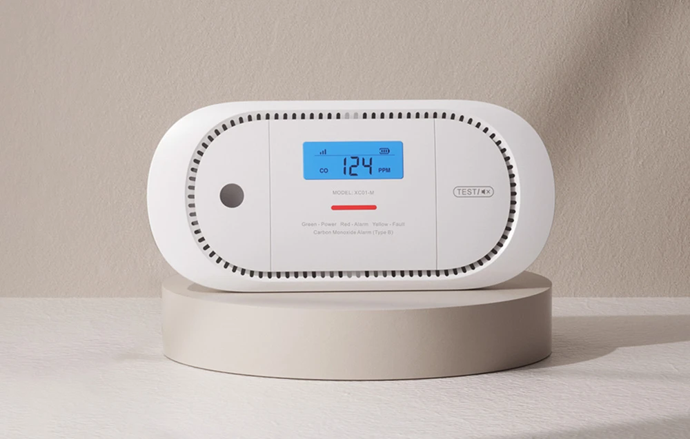 X-Sense XC01-M Link+ Pro carbon monoxide detector aprašymas - Prekės nuotrauka