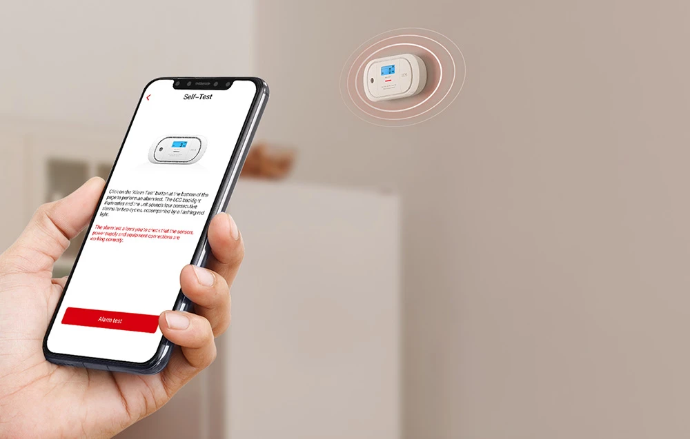X-Sense XC01-M Link+ Pro carbon monoxide detector aprašymas - Prekės nuotrauka