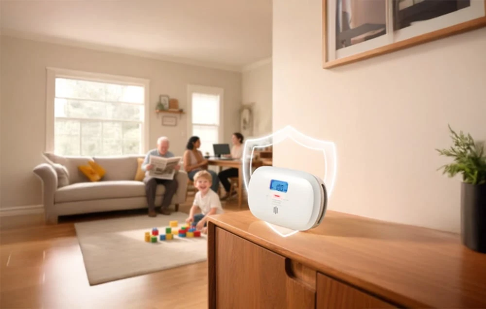 X-Sense XC0C-MR Link+ carbon monoxide detector aprašymas - Prekės nuotrauka X-Sense XC0C-MR Link+ carbon monoxide detector aprašymas - Prekės nuotrauka