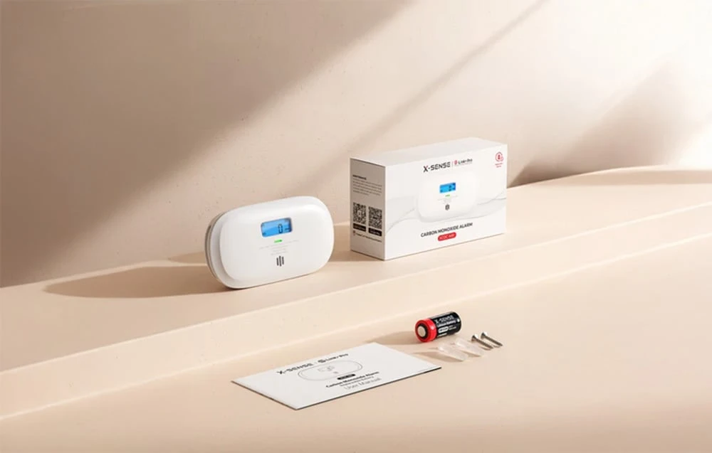 X-Sense XC0C-MR Link+ carbon monoxide detector aprašymas - Prekės nuotrauka X-Sense XC0C-MR Link+ carbon monoxide detector aprašymas - Prekės nuotrauka