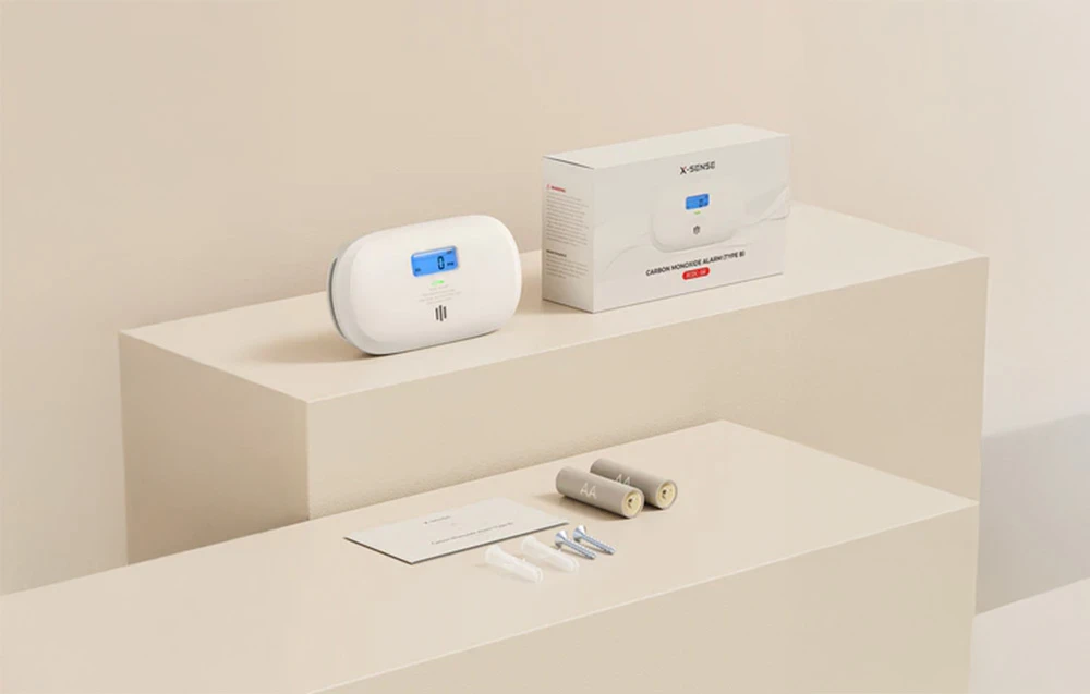 X-Sense XC0C-SR carbon monoxide detector aprašymas - Prekės nuotrauka X-Sense XC0C-SR carbon monoxide detector aprašymas - Prekės nuotrauka
