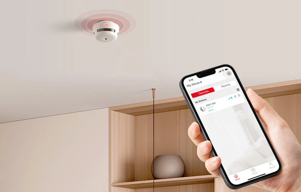 Dm detektorius X-Sense XS01-WX (Autonominis, WIFI) aprašymas - Prekės nuotrauka Dm detektorius X-Sense XS01-WX (Autonominis, WIFI) aprašymas - Prekės nuotrauka