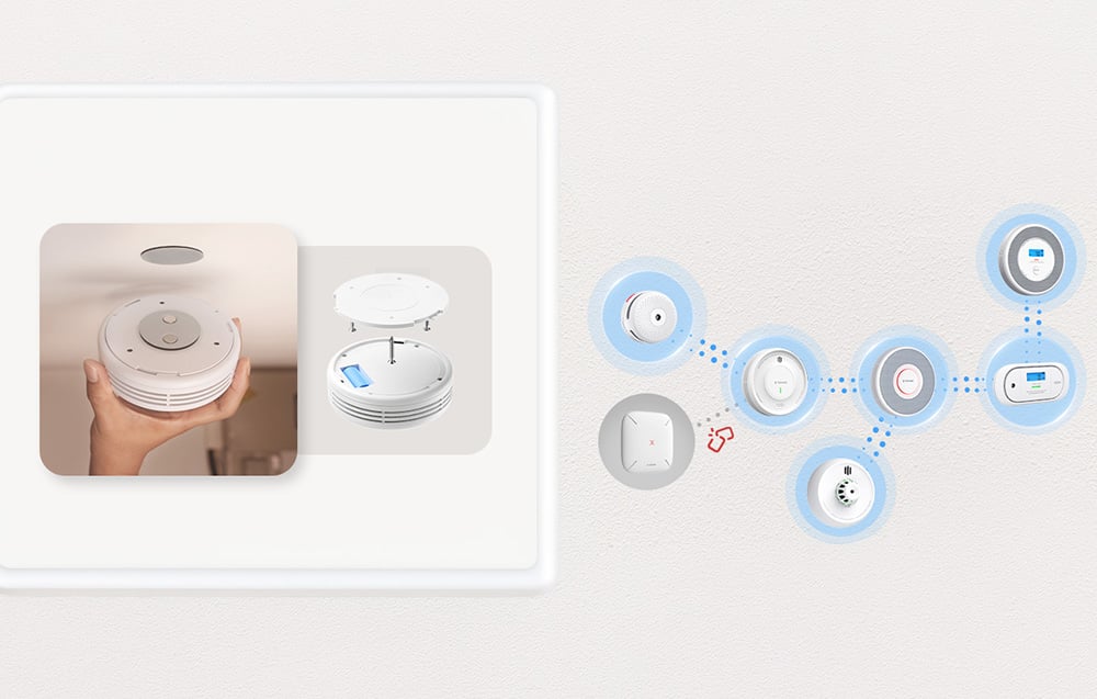 X-SENSE XS0D-MR Smoke Detector aprašymas - Prekės nuotrauka