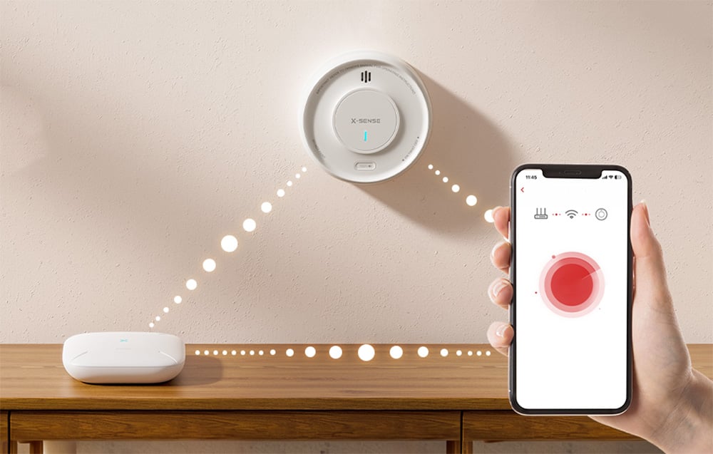 X-SENSE XS0D-MR Smoke Detector aprašymas - Prekės nuotrauka