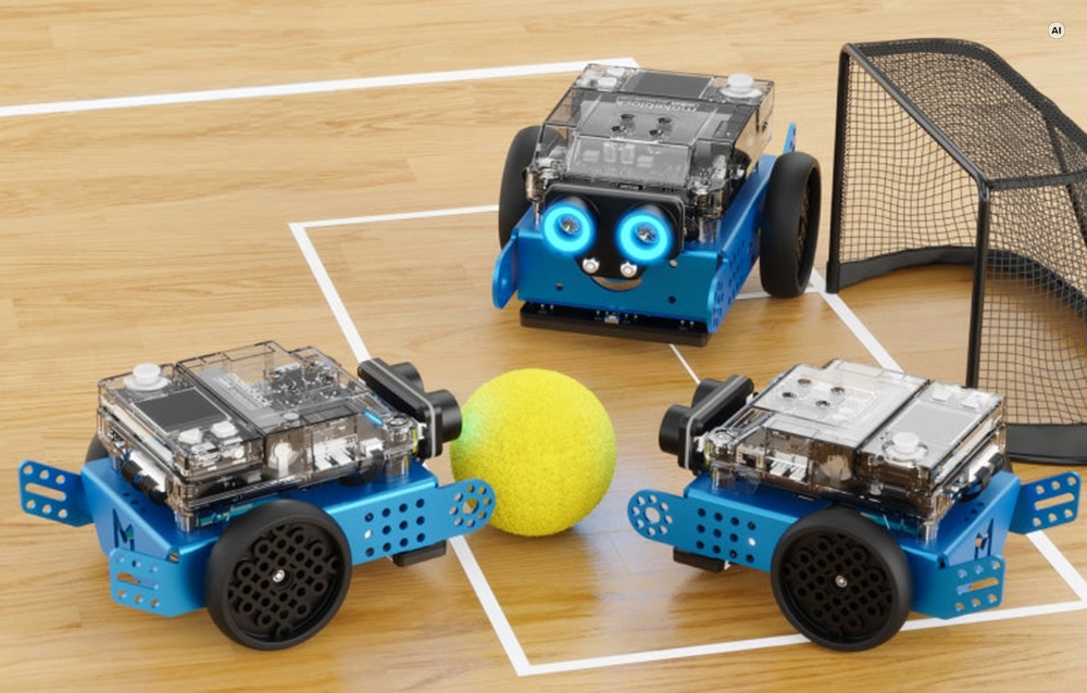 Xtool Konstruktorius edukacinis robotas mBot2 mėlynas Makeblock aprašymas - Prekės nuotrauka