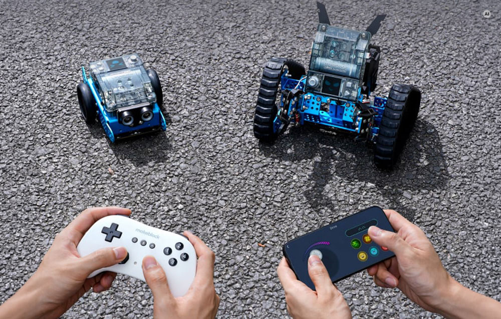 Xtool Rover Robotics Add-on Pack – roboto mBot2 išplėtimo rinkinys – Makeblock P1020014 aprašymas - Prekės nuotrauka