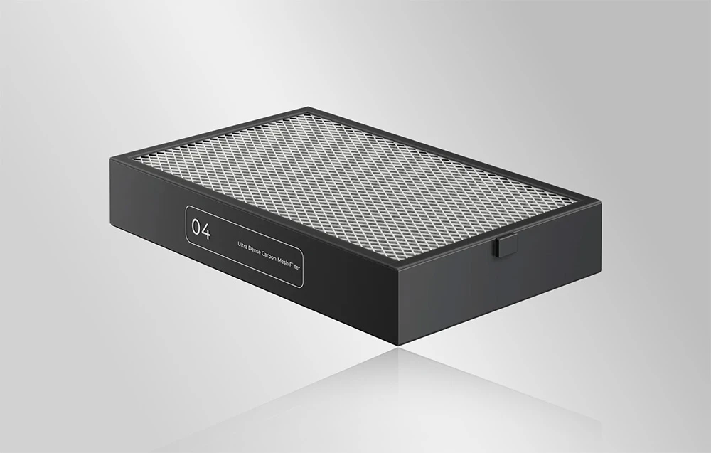 Drėkintuvas xTool Safety Series AP2 Max Purifier V1.0 – itin tankus anglies tinklelio filtras aprašymas - Prekės nuotrauka