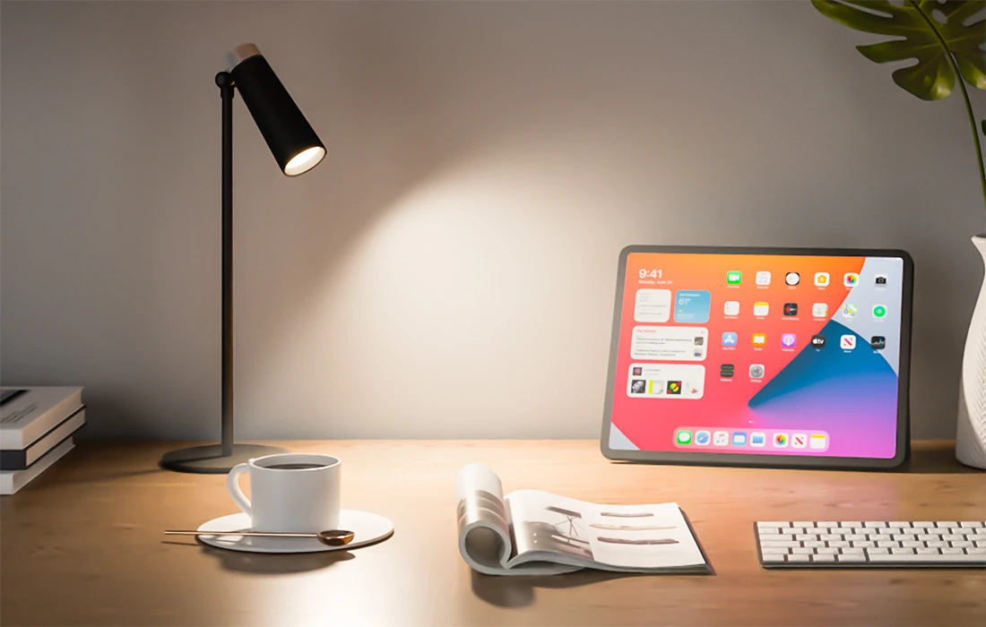 Yeelight 4-in-1 Rechargeable Desk Lamp, Juodas - stalinis šviestuvas aprašymas - Prekės nuotrauka Yeelight 4-in-1 Rechargeable Desk Lamp, Juodas - stalinis šviestuvas aprašymas - Prekės nuotrauka