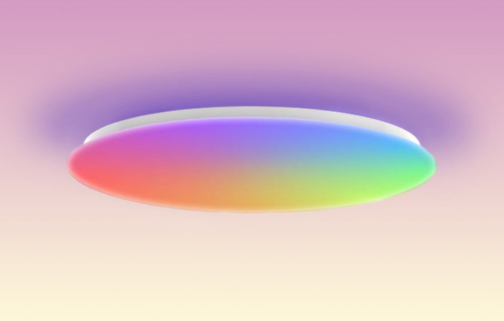 Yeelight Arwen lubinis šviestuvas 600D smart ceiling lamp aprašymas - Prekės nuotrauka