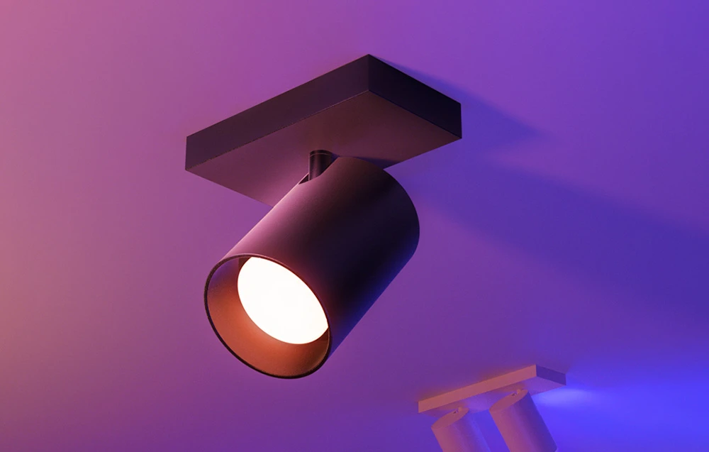 Lubinis šviestuvas LED Šviestuvas - Yeelight YLDDL-0083-B, Juodas aprašymas - Prekės nuotrauka