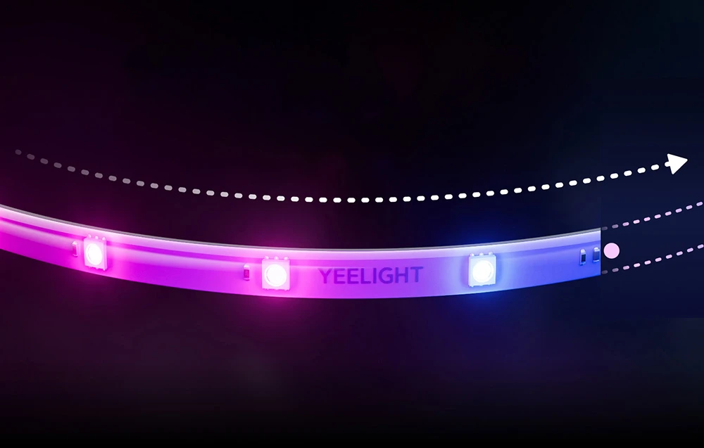 YEELIGHT D1 RGBIC 10m Smart LED Strip aprašymas - Prekės nuotrauka