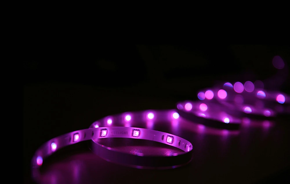 LED juosta Yeelight Lightstrip 1S prailginimas (1 m) aprašymas - Prekės nuotrauka LED juosta Yeelight Lightstrip 1S prailginimas (1 m) aprašymas - Prekės nuotrauka