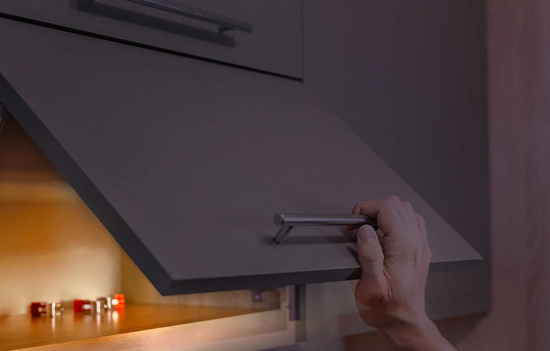 Lubinis šviestuvas Yeelight LED Sensor Drawer Light - stalčių šviestuvas su judesio jutikliu aprašymas - Prekės nuotrauka
