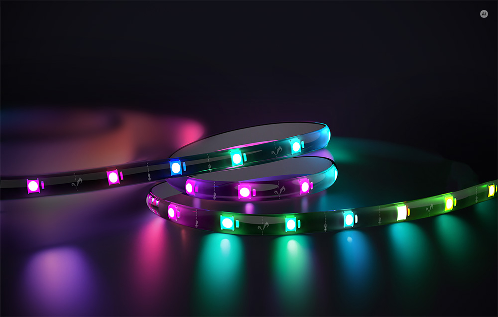 YEELIGHT LED juostos prailginimas Obsid RGBIC YLFWD-0026 aprašymas - Prekės nuotrauka