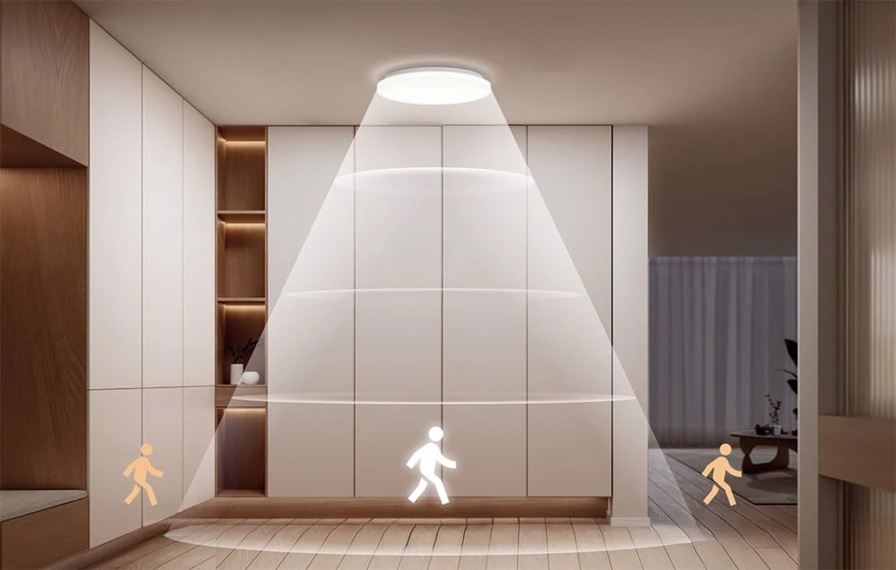 Yeelight MercuryE C300 presence sensor lubinis šviestuvas aprašymas - Prekės nuotrauka
