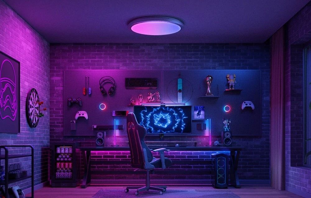 „Yeelight Vega RGB NightLight“ judesio jutiklio naktinė lemputė aprašymas - Prekės nuotrauka „Yeelight Vega RGB NightLight“ judesio jutiklio naktinė lemputė aprašymas - Prekės nuotrauka