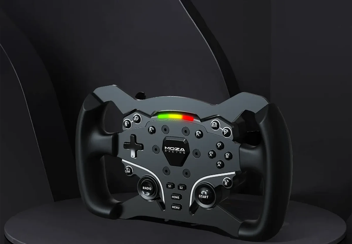 Žaidimų vairo rinkinys Moza Racing (R5 vairo rinkinys + RS20 pedalų rinkinys) (PC) aprašymas - Prekės nuotrauka