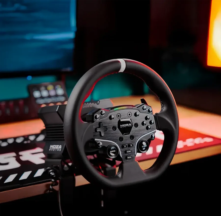 Žaidimų vairo rinkinys Moza Racing (R5 vairo rinkinys + RS20 pedalų rinkinys) (PC) aprašymas - Prekės nuotrauka