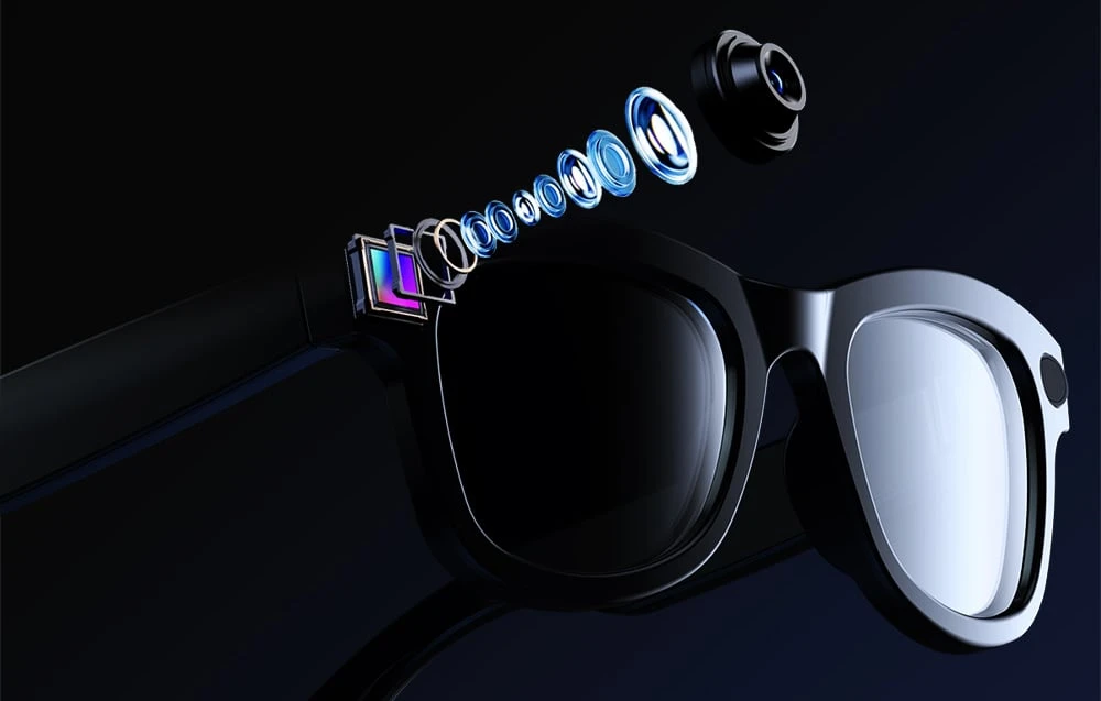 Zeblaze Eyewear AI Sunglasses - Juodas aprašymas - Prekės nuotrauka