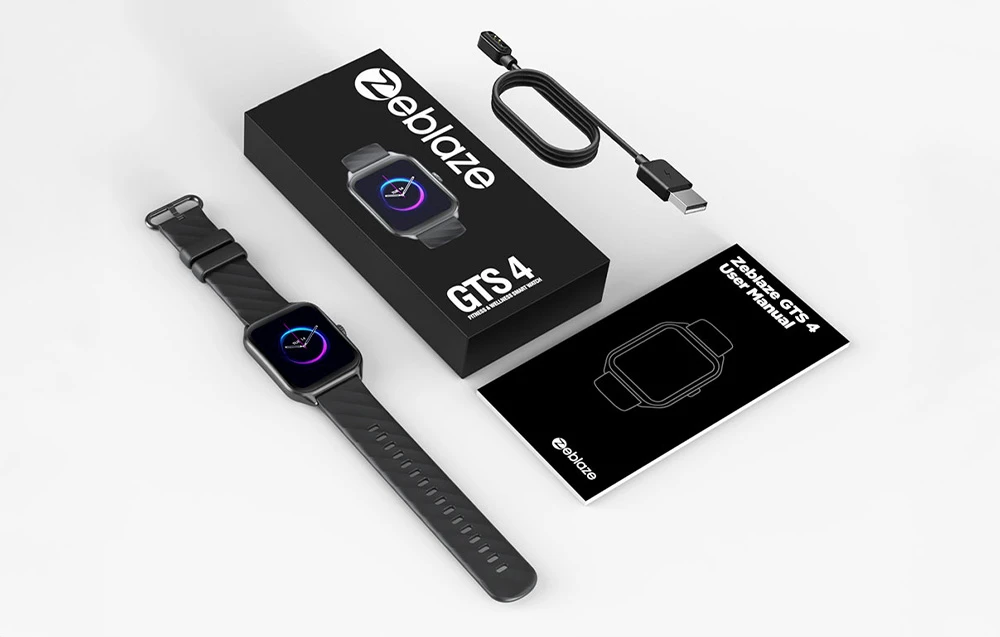 Išmanusis laikrodis Zeblaze GTS 4 smartwatch (auksinis) aprašymas - Prekės nuotrauka