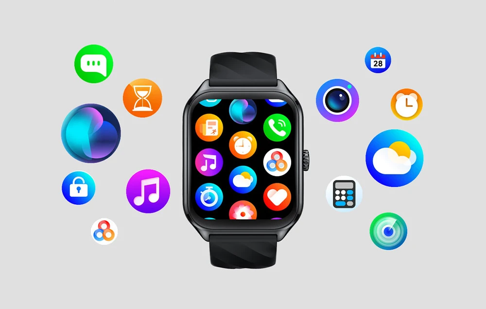 Išmanusis laikrodis Zeblaze GTS 4 smartwatch (auksinis) aprašymas - Prekės nuotrauka
