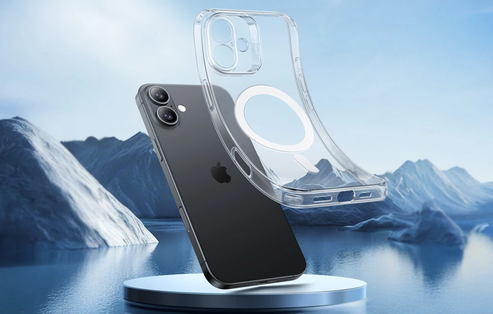 Zero Clear Case (HaloLock) ESR dėklas, skirtas iPhone 16 Plus (skaidrus) aprašymas - Prekės nuotrauka Zero Clear Case (HaloLock) ESR dėklas, skirtas iPhone 16 Plus (skaidrus) aprašymas - Prekės nuotrauka