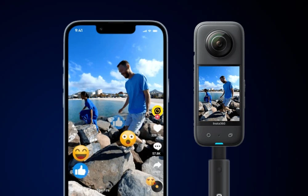 Rinkinys Insta360 X3 motociklo leidimas aprašymas - Prekės nuotrauka Rinkinys Insta360 X3 motociklo leidimas aprašymas - Prekės nuotrauka