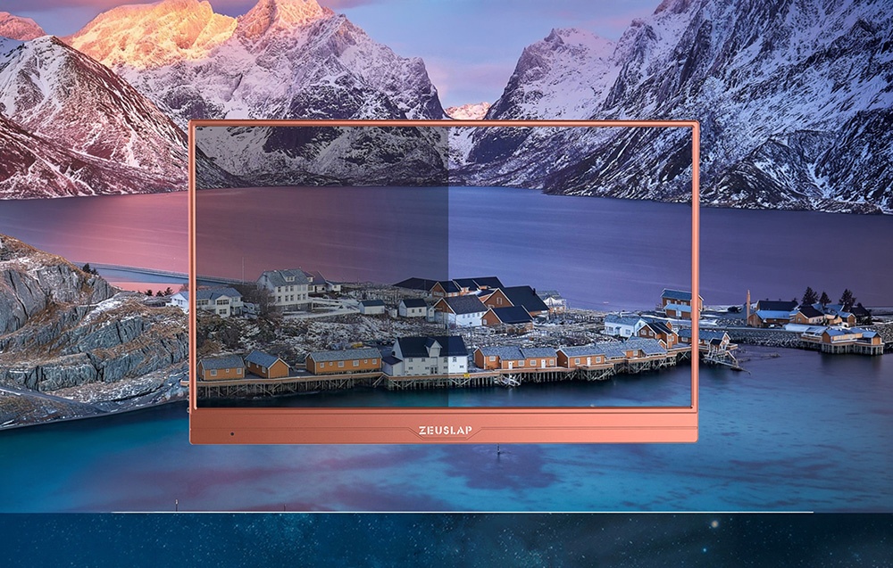 Monitorius ZEUSLAP AT156 - 60Hz | Full HD | IPS | 15,6