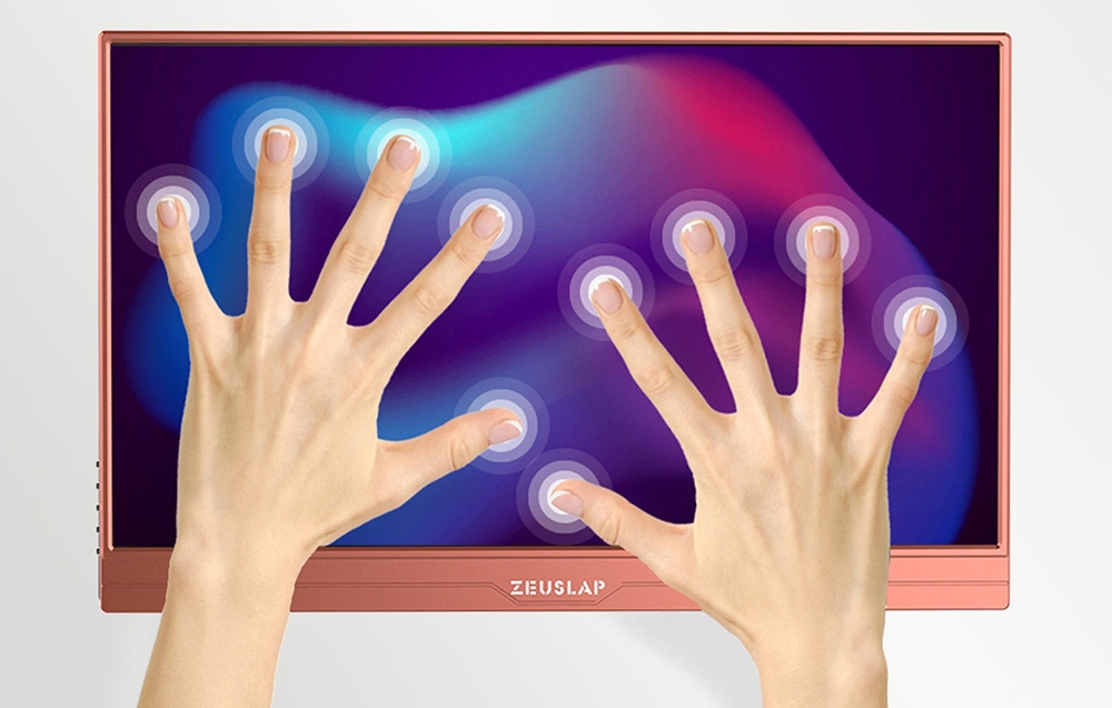 Monitorius ZEUSLAP AT156 - 60Hz | Full HD | IPS | 15,6