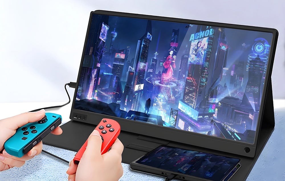 Monitorius ZEUSLAP P15A - 60Hz | Full HD | IPS | 15,6