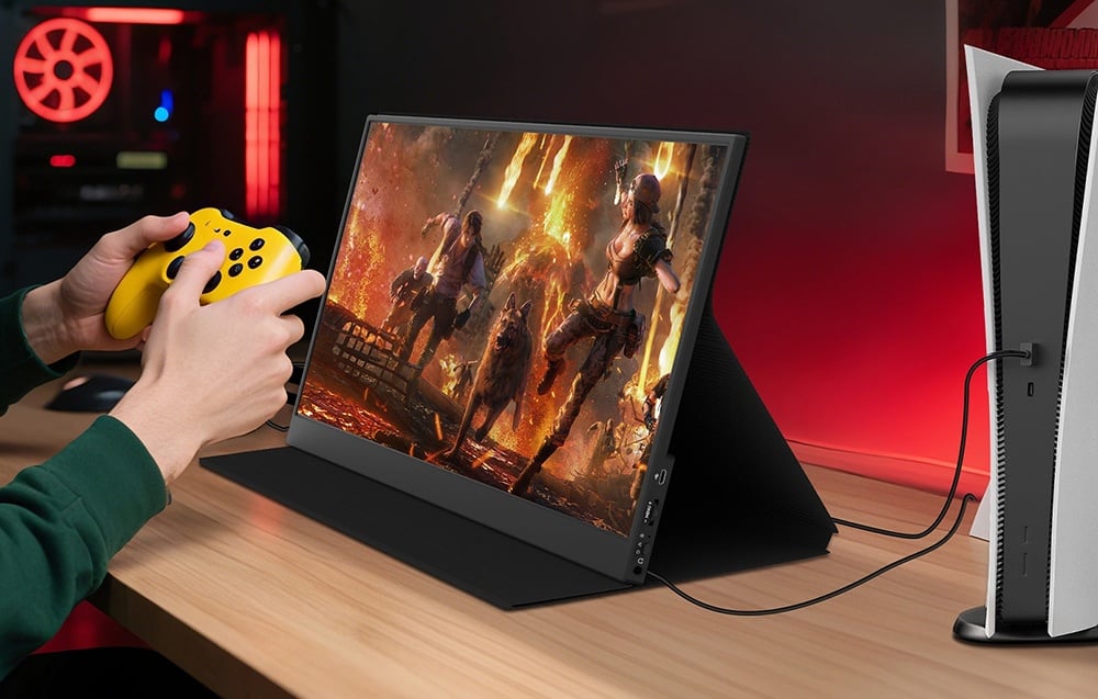 Monitorius ZEUSLAP P16A - 144Hz | Full HD | IPS | 16.1