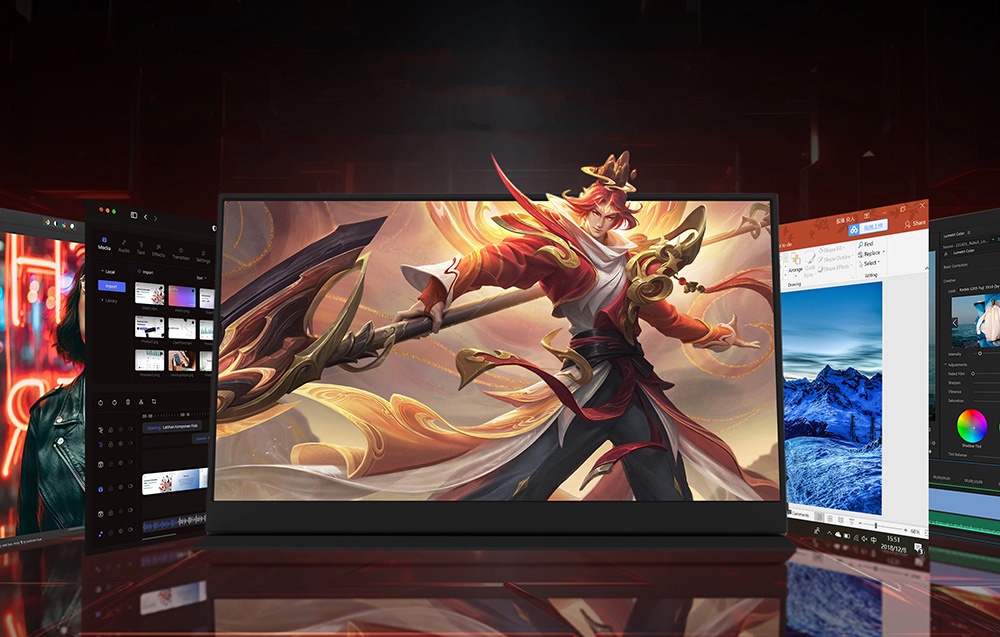Monitorius ZEUSLAP P16A - 144Hz | Full HD | IPS | 16.1