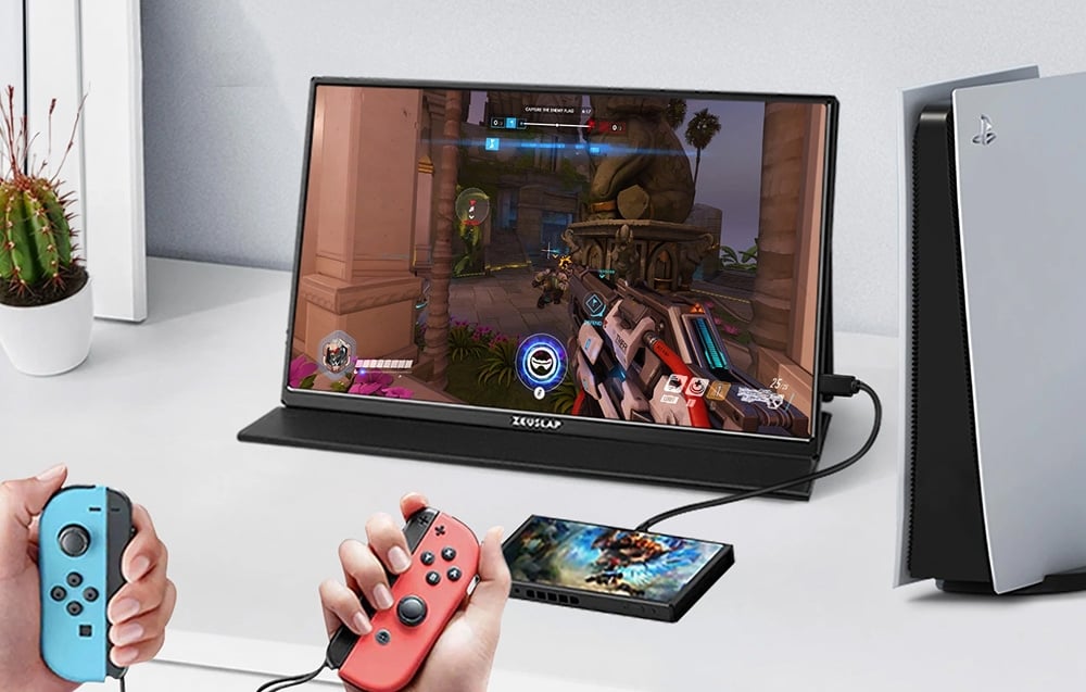 Monitorius ZEUSLAP Z14Lite - 60Hz | Full HD | IPS | 14