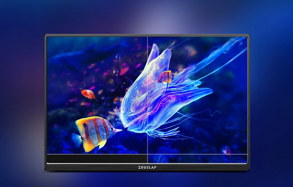 Monitorius ZEUSLAP Z14Lite - 60Hz | Full HD | IPS | 14
