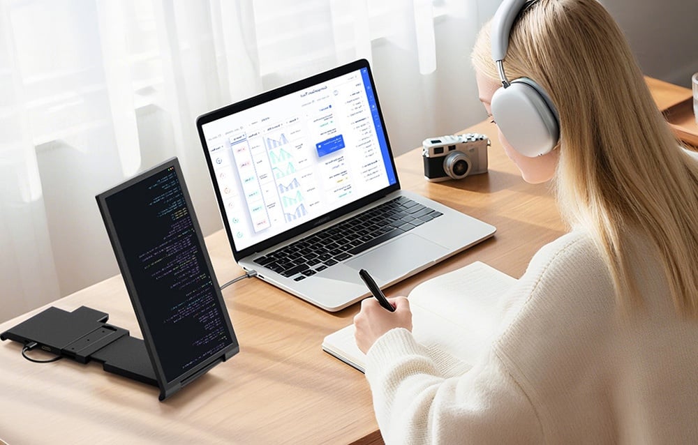 ZEUSLAP Z14P 14" Portable Monitorius aprašymas - Prekės nuotrauka