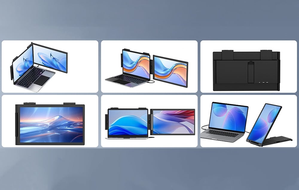 ZEUSLAP Z14P 14" Portable Monitorius aprašymas - Prekės nuotrauka