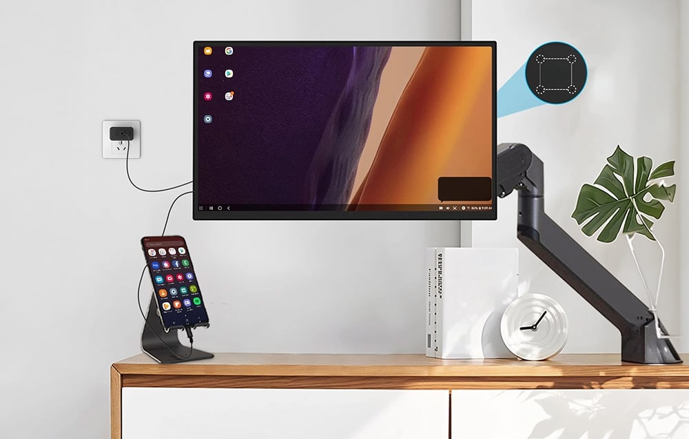 Monitorius ZEUSLAP Z18S - 100Hz | Full HD | IPS | 18.5