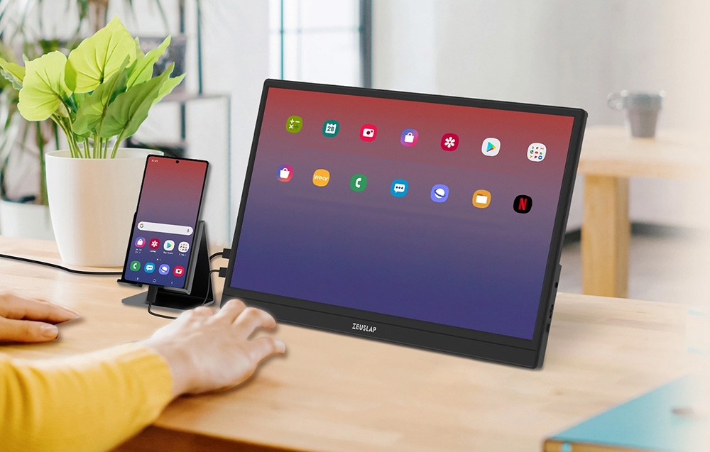 ZEUSLAP ZB156 15.6" Portable Monitorius aprašymas - Prekės nuotrauka